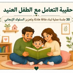 حقيبة الطفل العنيد | 30 جلسة عملية لفهم السلوك وبناء التعاون.